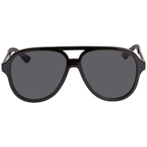 gucci grey pilot men's sunglasses gg0688s 001 59