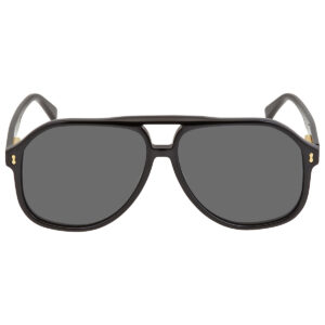 gucci grey pilot men's sunglasses gg1042s 001 60