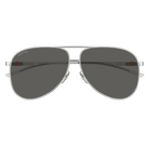 gucci grey pilot men's sunglasses gg1677s 001 62