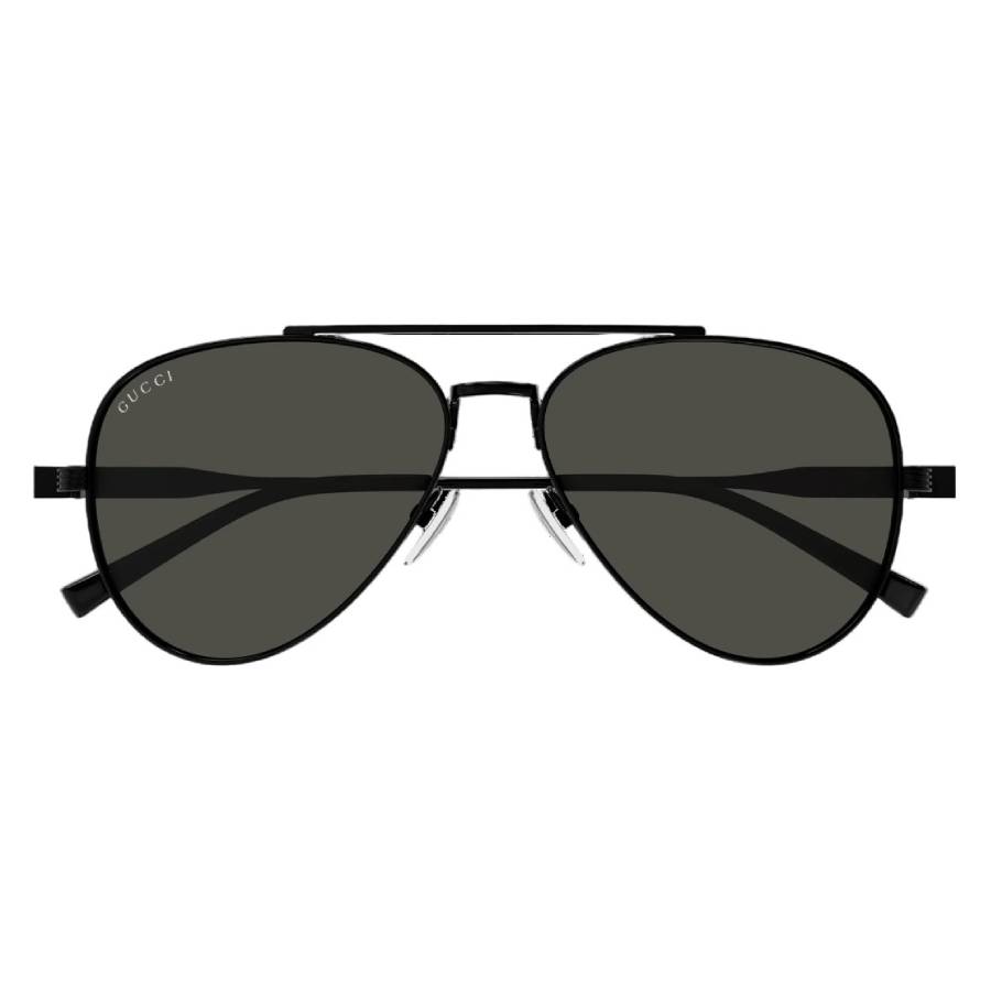 gucci grey pilot men's sunglasses gg1874s 001 57 gucci grey pilot men's sunglasses gg1874s 001 57