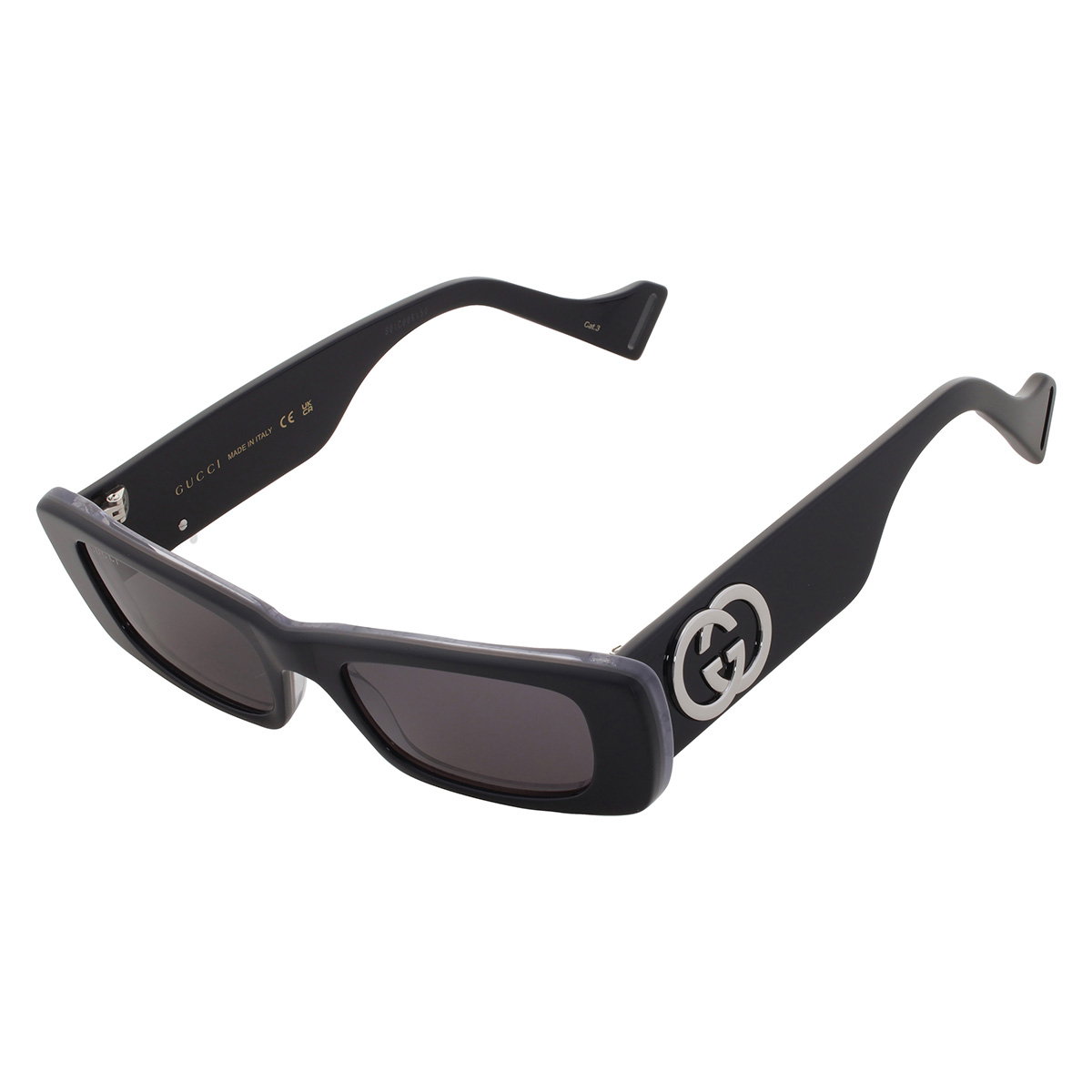 gucci grey rectangular ladies sunglasses gg0516s 018 52 gucci grey rectangular ladies sunglasses gg0516s 018 52