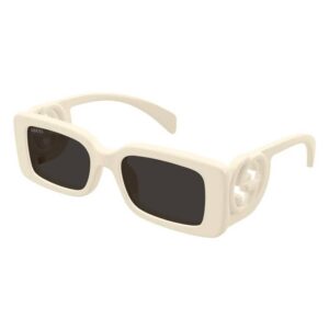 Home gucci grey rectangular ladies sunglasses gg1325s 013 54