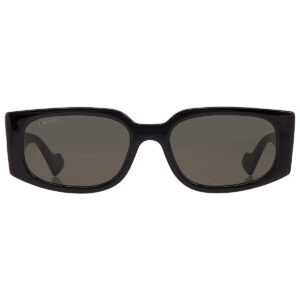 Витрина gucci grey rectangular ladies sunglasses gg1534s 001 55