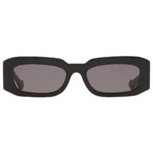 gucci grey rectangular men's sunglasses gg1426s 001 54