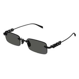 gucci grey rectangular men's sunglasses gg1808s 001 52