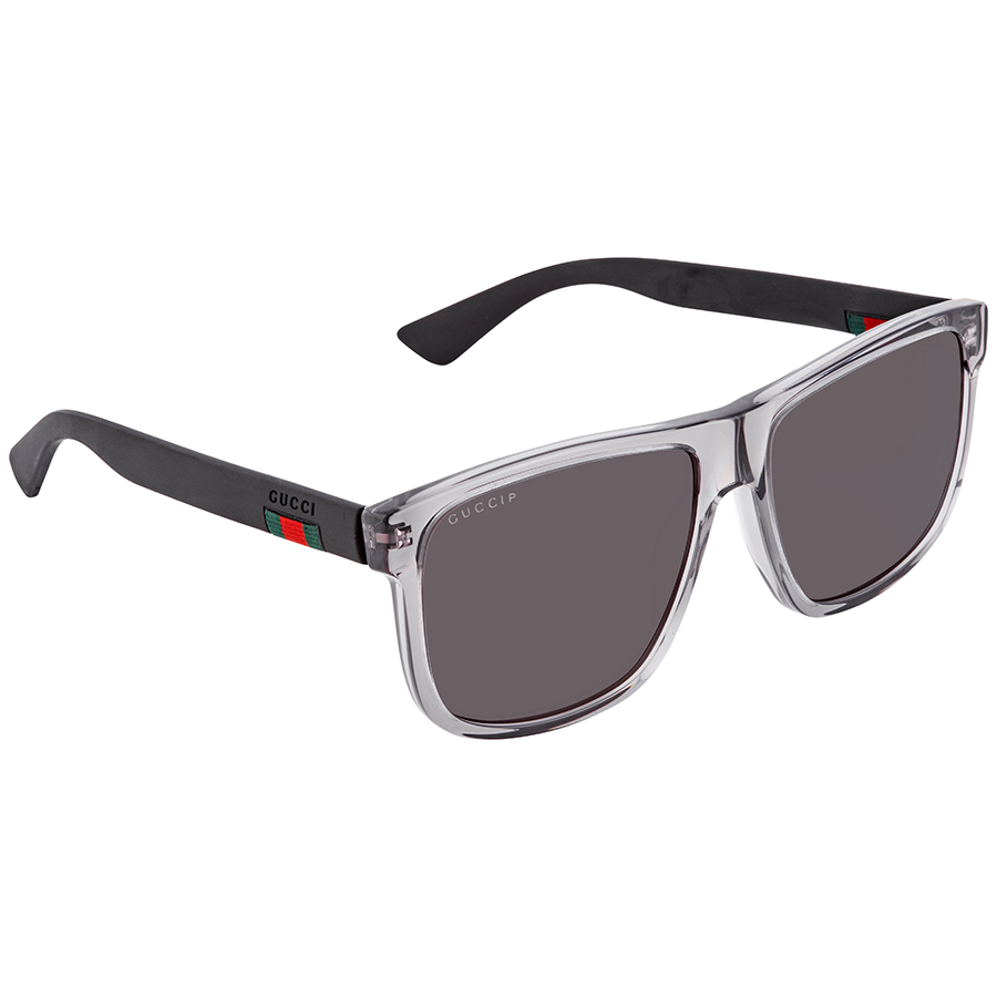 gucci grey square men's sunglasses gg0010s 004 58 gucci grey square men's sunglasses gg0010s 004 58