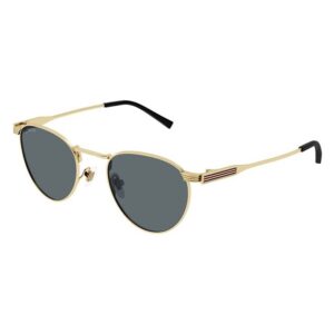 Home gucci grey round men's sunglasses gg1875s 003 48