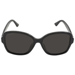 Витрина gucci grey square ladies sunglasses gg0765sa 002 57