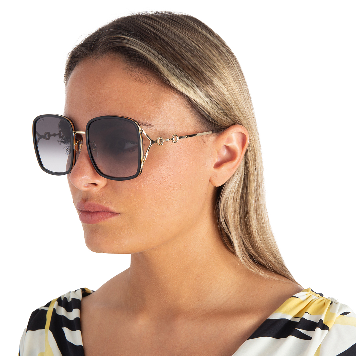gucci grey square ladies sunglasses gg1016sk 001 58 gucci grey square ladies sunglasses gg1016sk 001 58