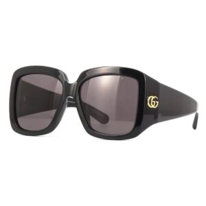Home gucci grey square ladies sunglasses gg1402sa 001 55