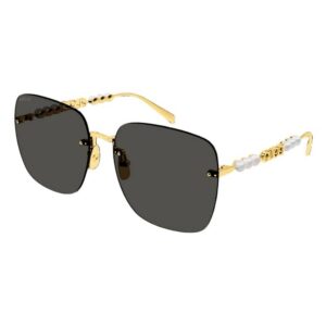 Home gucci grey square ladies sunglasses gg1923sa 001 63