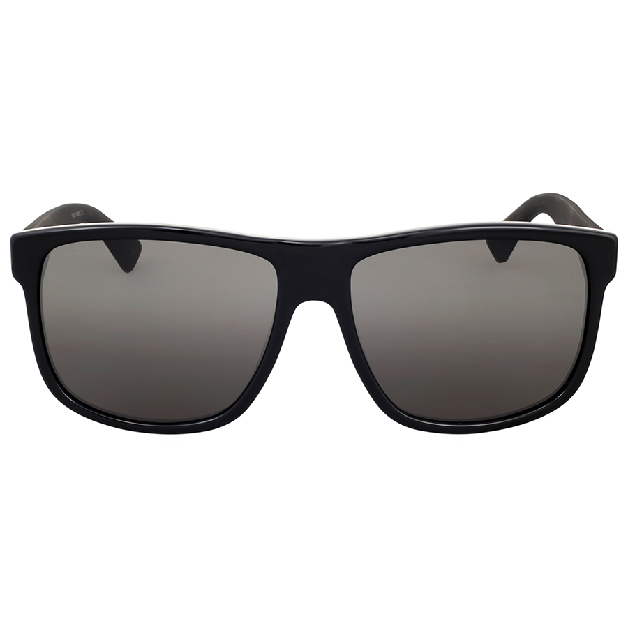 gucci grey square men's sunglasses gg0010s 001 58 gucci grey square men's sunglasses gg0010s 001 58