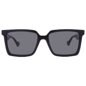 gucci grey square men's sunglasses gg1540s 001 55