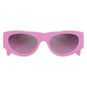 Home gucci pink gradient mirror cat eye ladies sunglasses gg1691s 003 54
