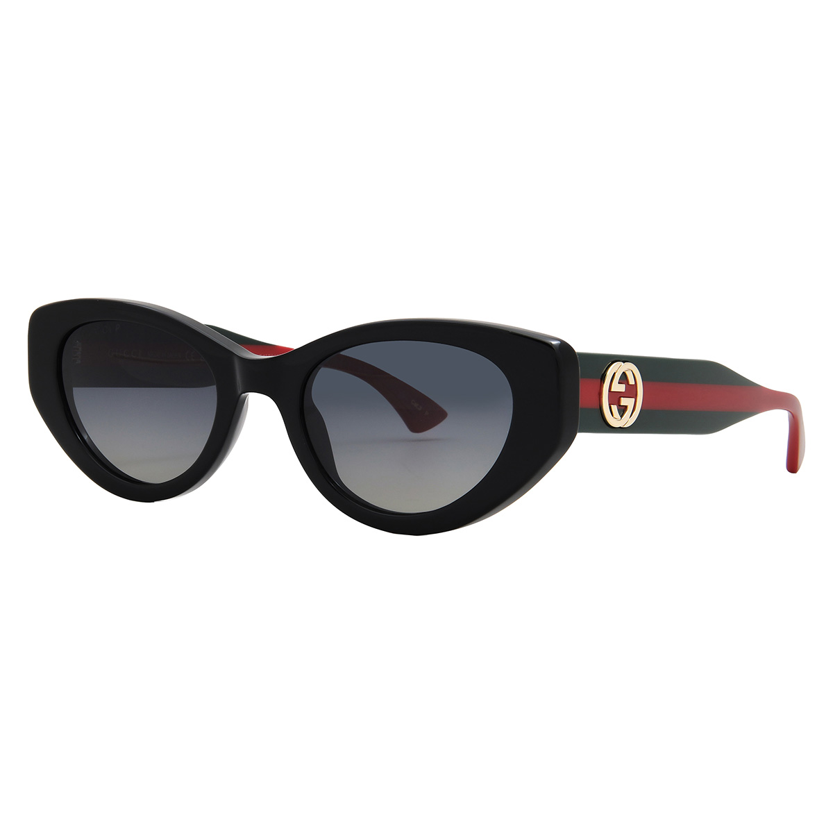 gucci polarized grey gradient cat eye ladies sunglasses gg1862s 005 52 gucci polarized grey gradient cat eye ladies sunglasses gg1862s 005 52