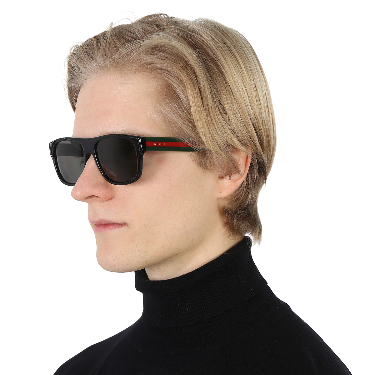 gucci polarized grey square men's sunglasses gg0341s 002 56 gucci polarized grey square men's sunglasses gg0341s 002 56