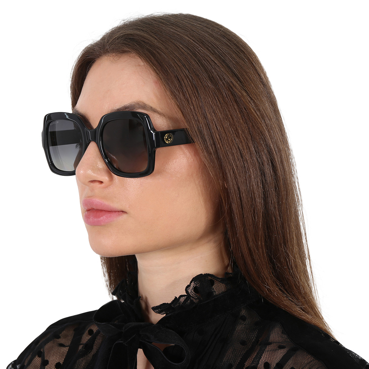 gucci polarized grey square ladies sunglasses gg1337s 002 54 gucci polarized grey square ladies sunglasses gg1337s 002 54