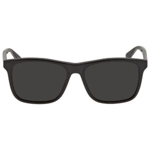 gucci polarized grey square men's sunglasses gg0381sn 007 57