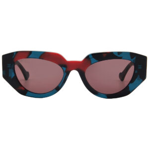 Home gucci purple geometric ladies sunglasses gg1421s 003 51