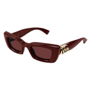 Home gucci red cat eye ladies sunglasses gg1827s 003 49
