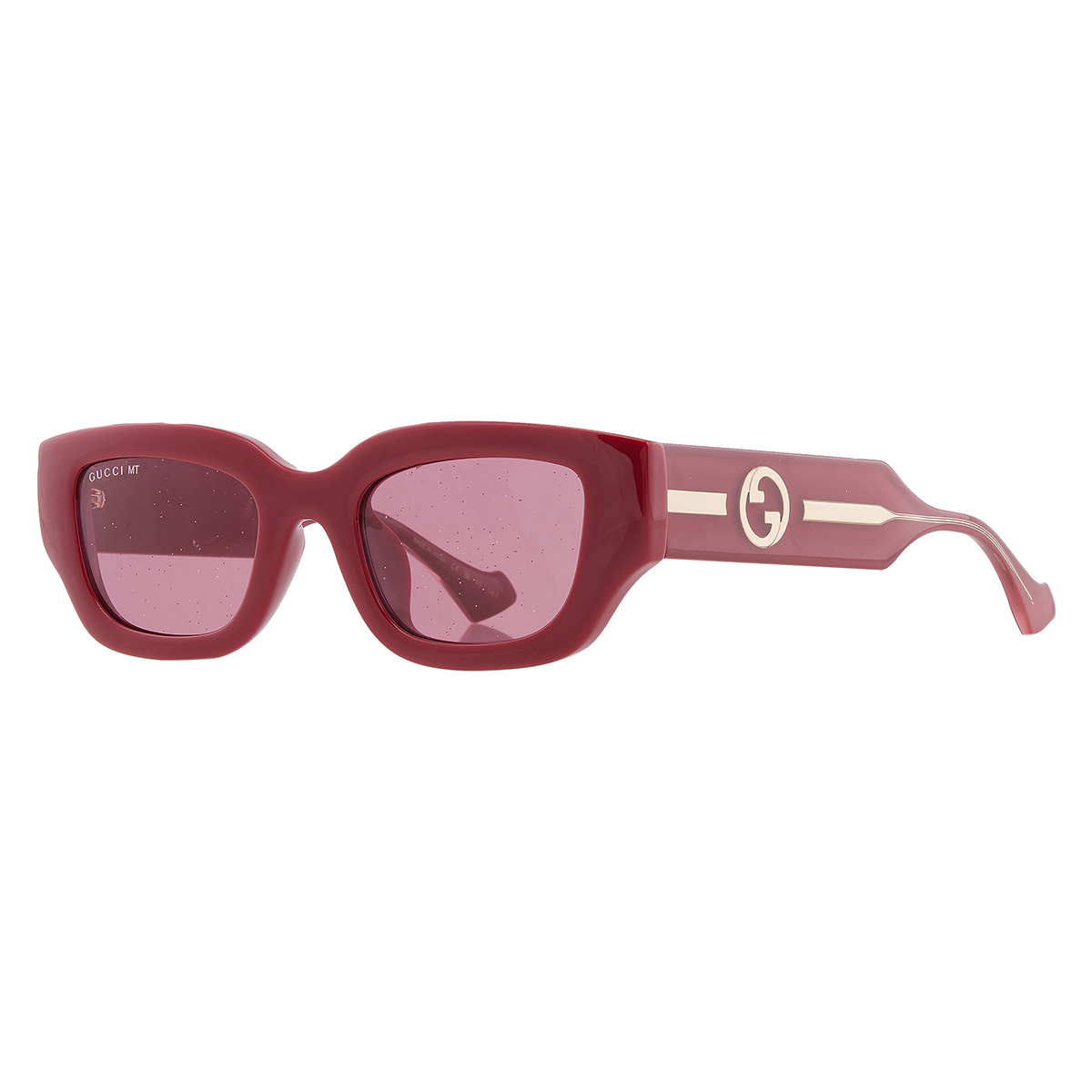 gucci red glitter cat eye ladies sunglasses gg1558sk 005 51 gucci red glitter cat eye ladies sunglasses gg1558sk 005 51