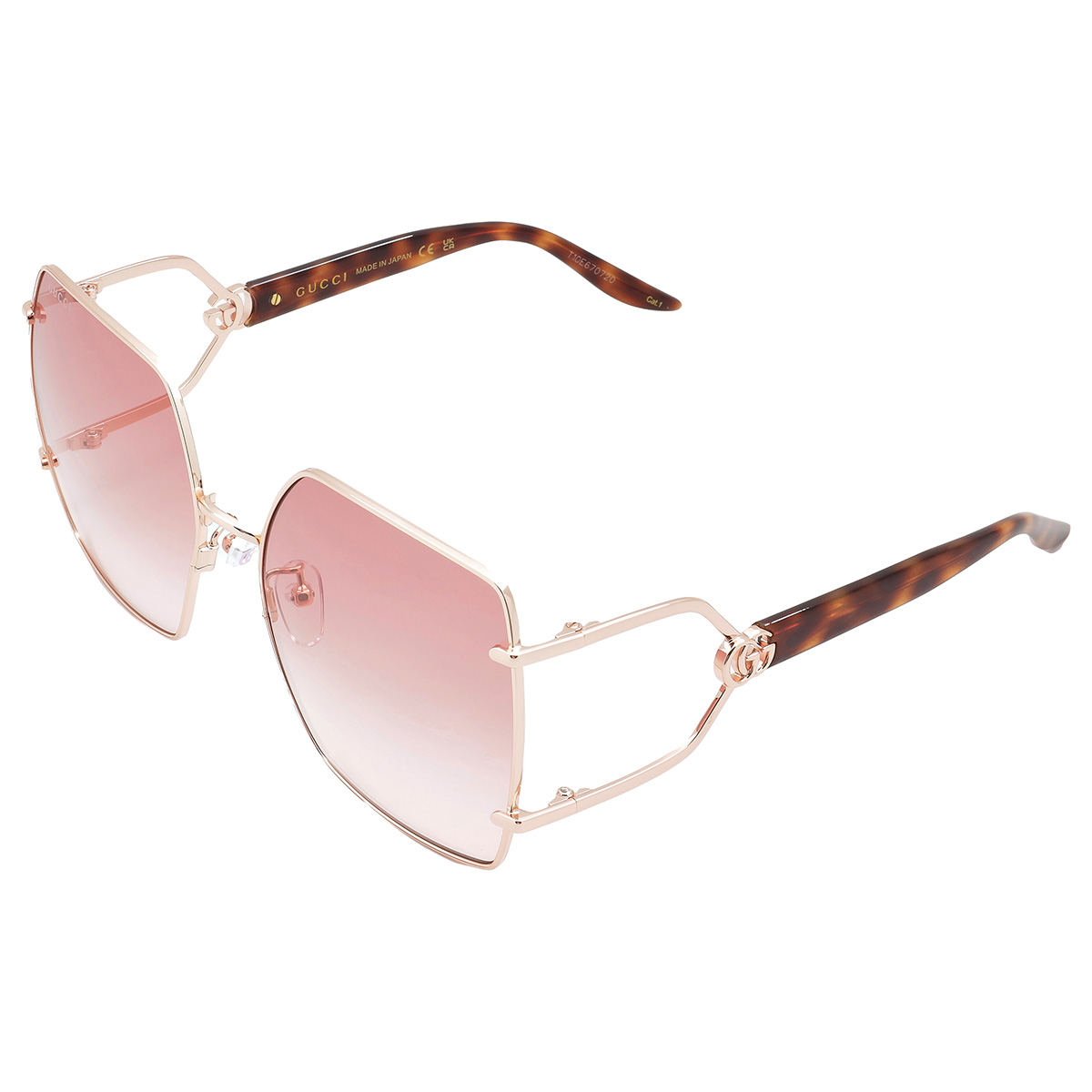 gucci red gradient butterfly ladies sunglasses gg1564sa 004 61 gucci red gradient butterfly ladies sunglasses gg1564sa 004 61