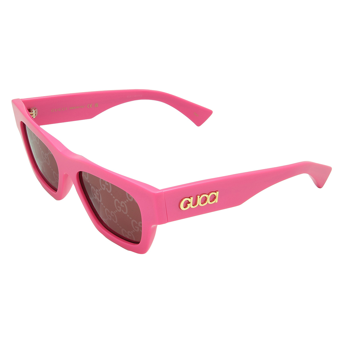 gucci red logo square ladies sunglasses gg1835s 004 52 gucci red logo square ladies sunglasses gg1835s 004 52