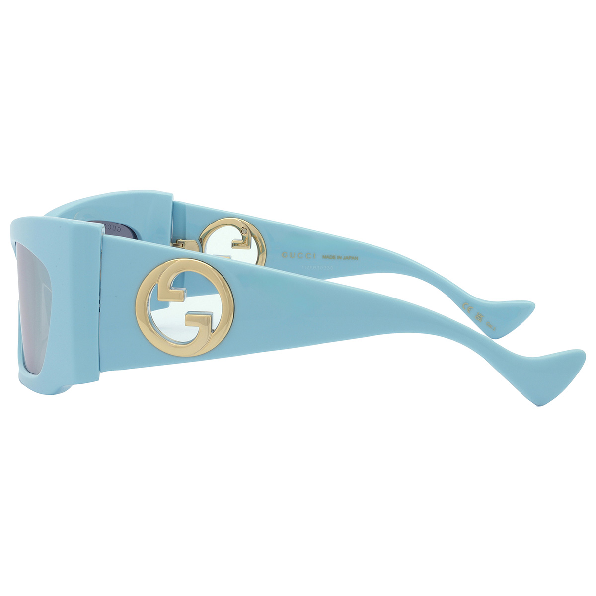 gucci silver wrap ladies sunglasses gg1412s 005 62 gucci silver wrap ladies sunglasses gg1412s 005 62