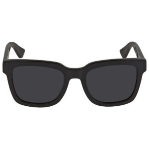 gucci smoke square men's sunglasses gg0001sn 001 52