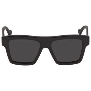 gucci solid grey square men's sunglasses gg0962s 005 55