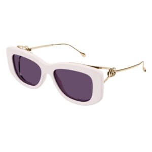 Home gucci violet cat eye ladies sunglasses gg1566s 003 55