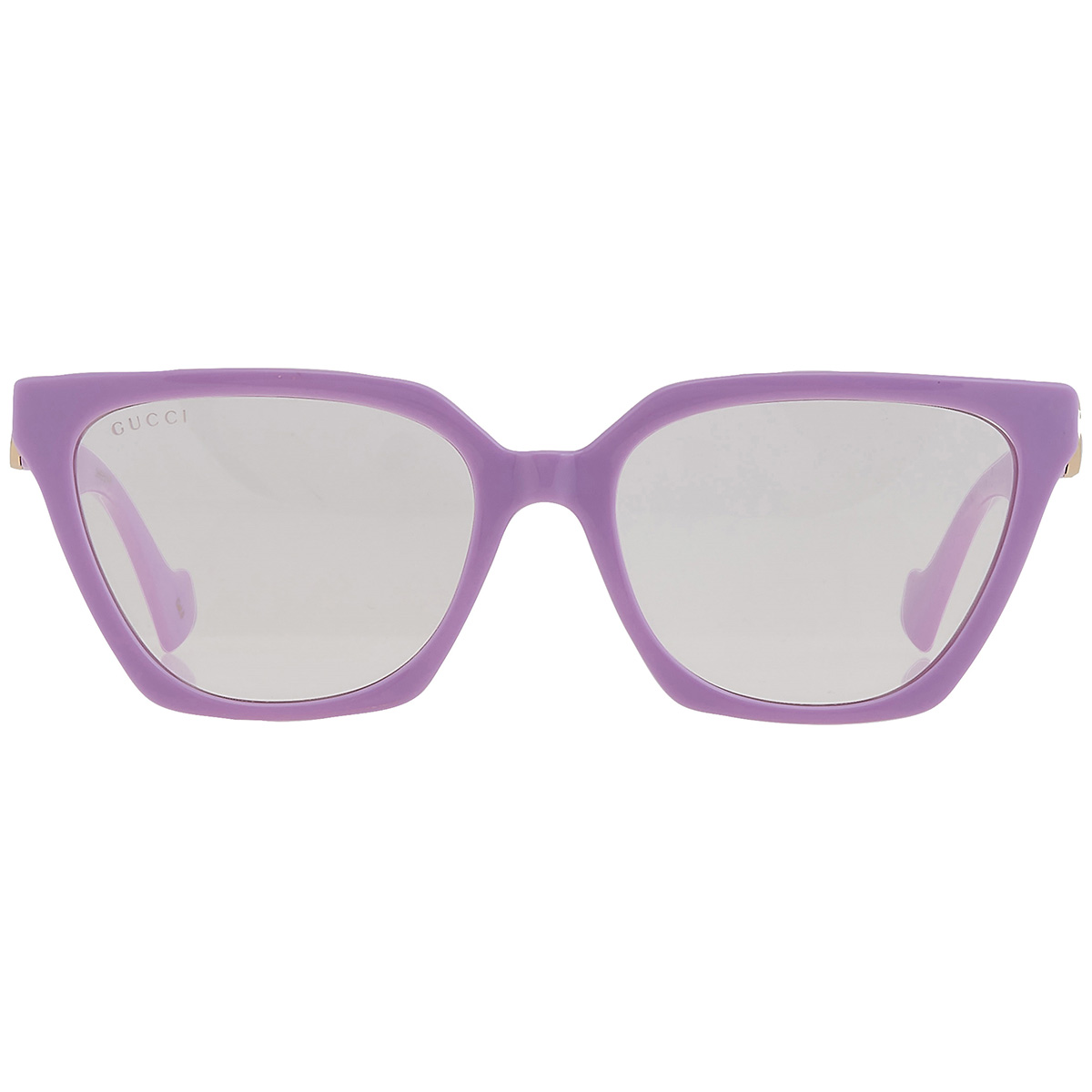 gucci violet logo clip on cat eye ladies sunglasses gg1542s 002 55 gucci violet logo clip on cat eye ladies sunglasses gg1542s 002 55