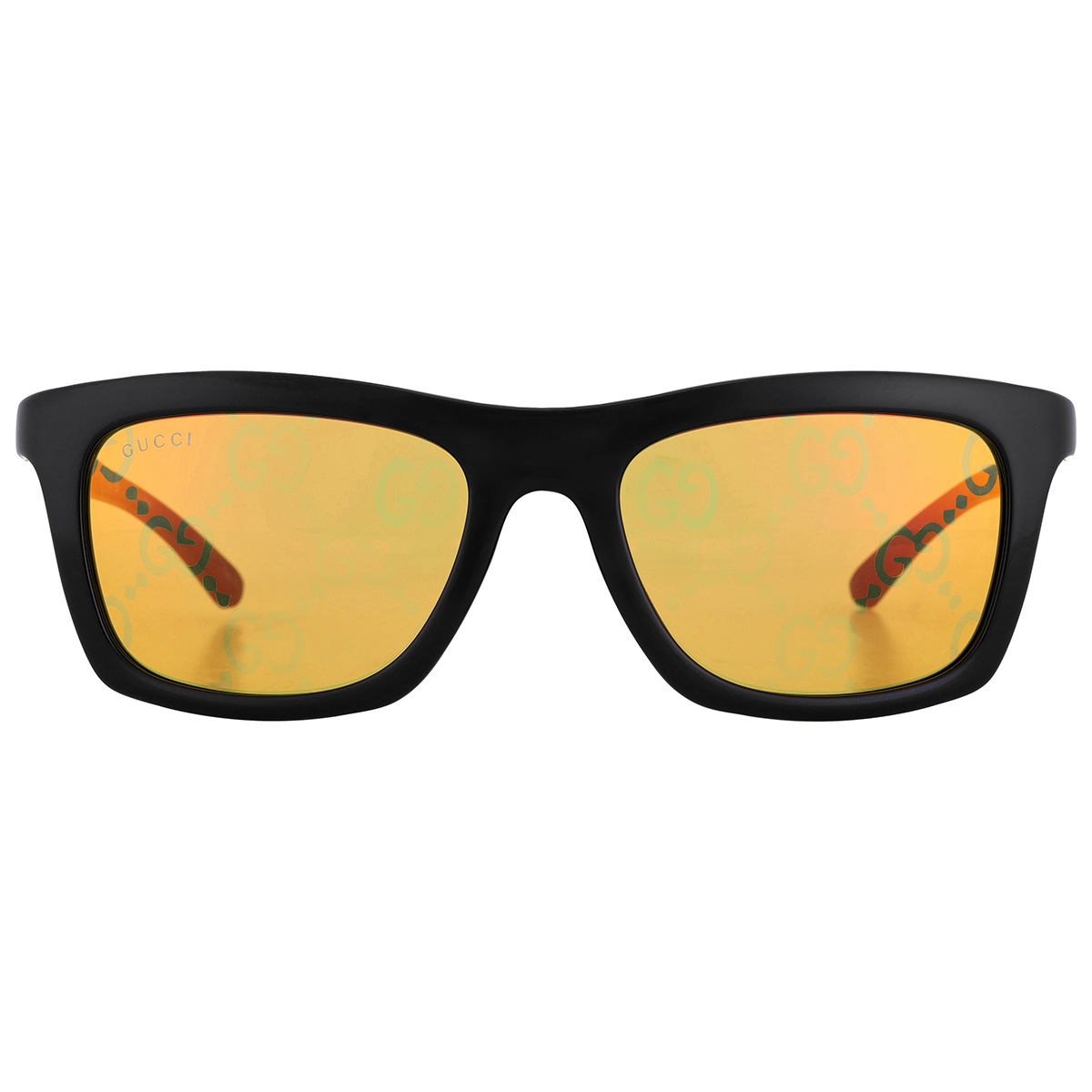 gucci yellow mirror logo sport men's sunglasses gg1735s 005 54 gucci yellow mirror logo sport men's sunglasses gg1735s 005 54