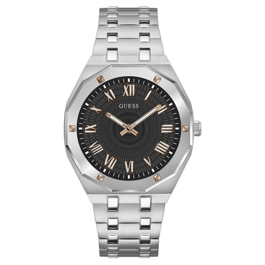 guess asset quartz black dial men's watch gw0575g1 guess asset quartz black dial men's watch gw0575g1
