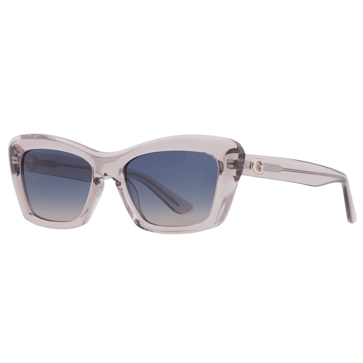 guess blue gradient cat eye ladies sunglasses gu00195 20w 52 guess blue gradient cat eye ladies sunglasses gu00195 20w 52