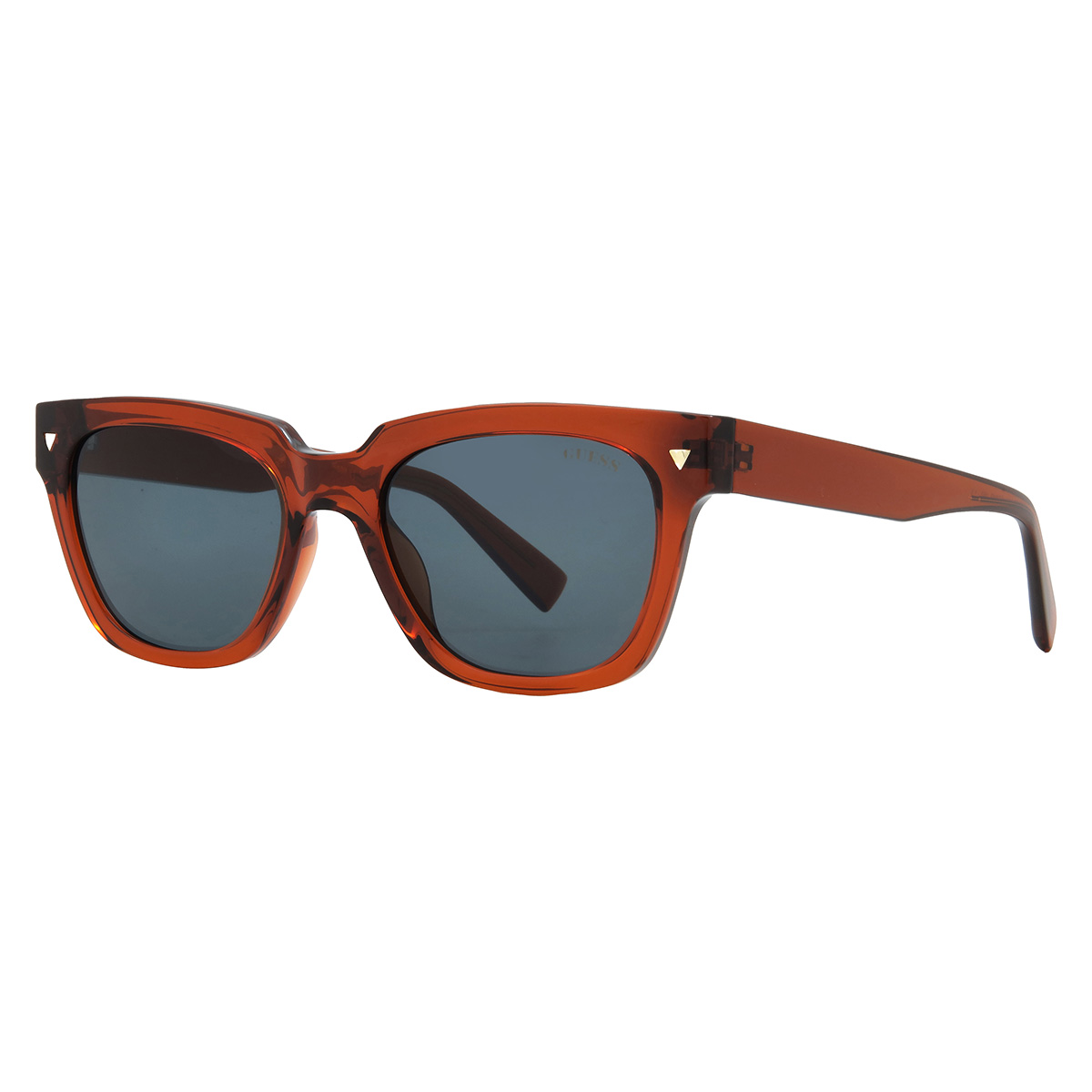 guess blue square men's sunglasses gu8265 44v 53 guess blue square men's sunglasses gu8265 44v 53