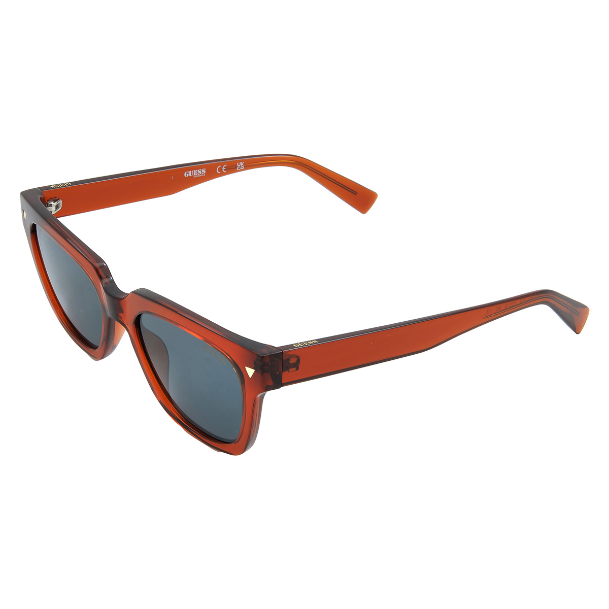 guess blue square men's sunglasses gu8265 44v 53 guess blue square men's sunglasses gu8265 44v 53