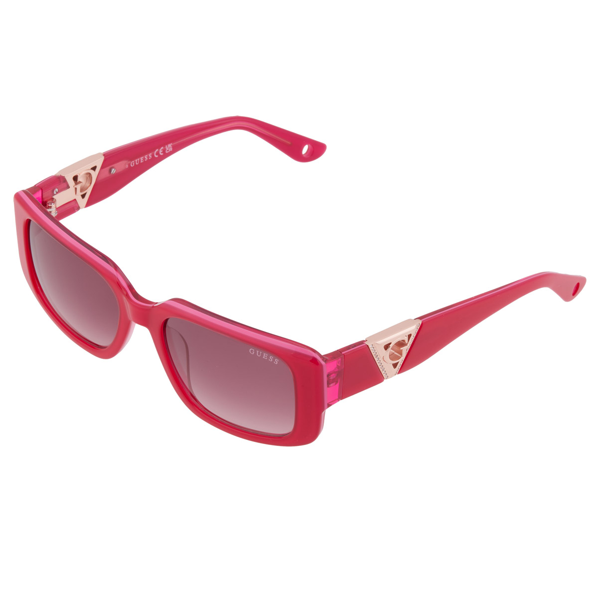 guess bordeaux gradient rectangular ladies sunglasses gu7891 72t 53 guess bordeaux gradient rectangular ladies sunglasses gu7891 72t 53
