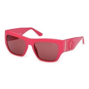 Home guess bordeaux square ladies sunglasses gu00252 72s 54