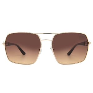 Home guess brown gradient navigator ladies sunglasses gu00159 33f 63