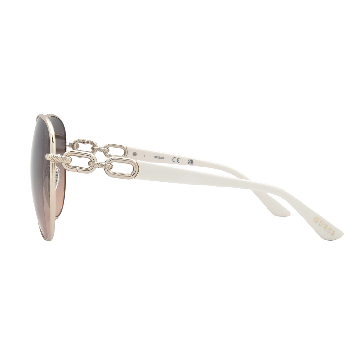 guess brown gradient pilot ladies sunglasses gu00158 32b 61 guess brown gradient pilot ladies sunglasses gu00158 32b 61