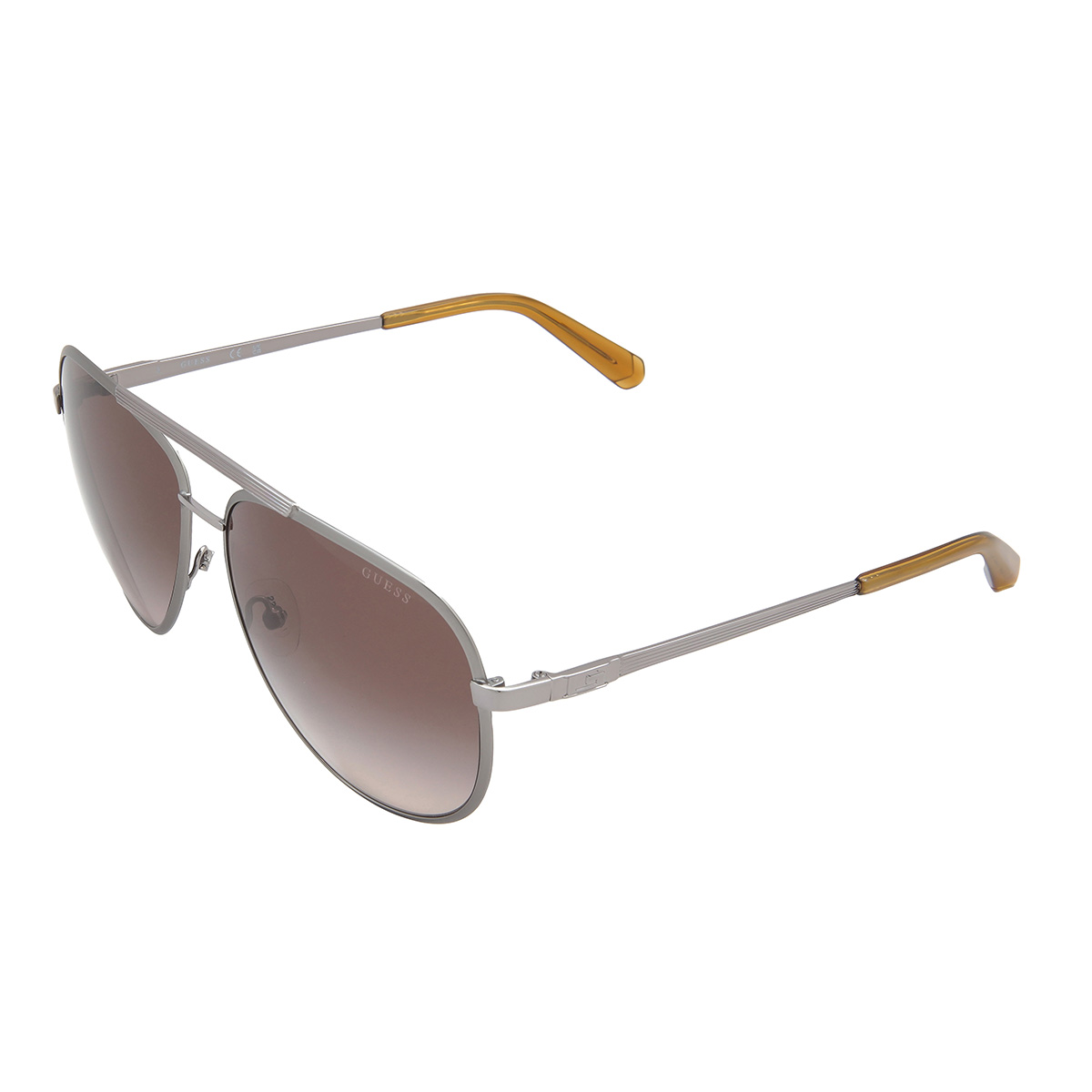 guess brown gradient pilot men's sunglasses gu00209 09f 61 guess brown gradient pilot men's sunglasses gu00209 09f 61