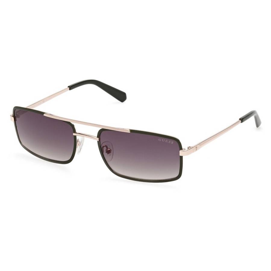 guess brown gradient rectangular men's sunglasses gu00168 97p 58 guess brown gradient rectangular men's sunglasses gu00168 97p 58