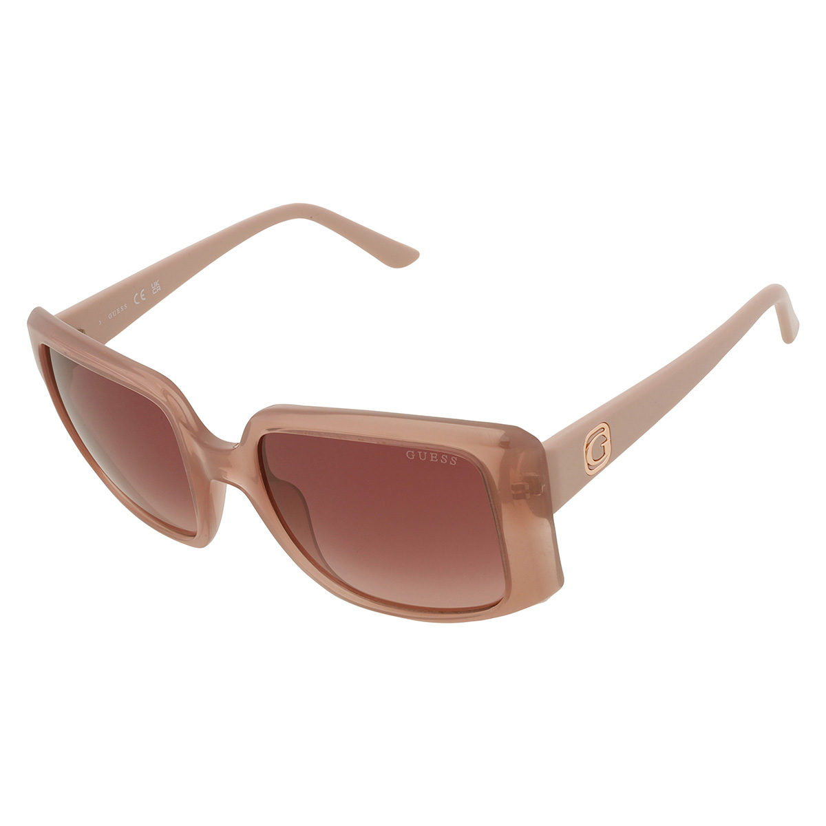 guess brown gradient square ladies sunglasses gu00097 57f 53 guess brown gradient square ladies sunglasses gu00097 57f 53