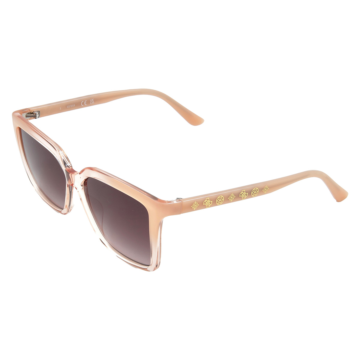 guess brown gradient square ladies sunglasses gu00099 25f 55 guess brown gradient square ladies sunglasses gu00099 25f 55