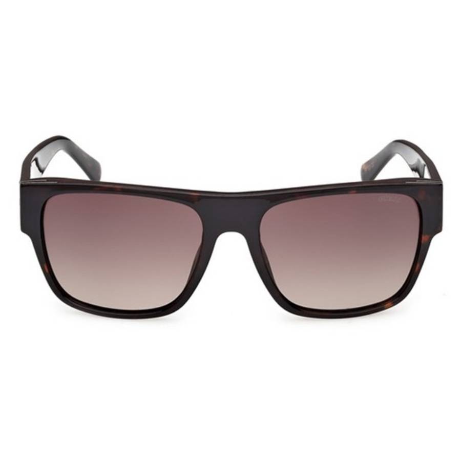 guess brown gradient square men's sunglasses gu00277 52f 58 guess brown gradient square men's sunglasses gu00277 52f 58