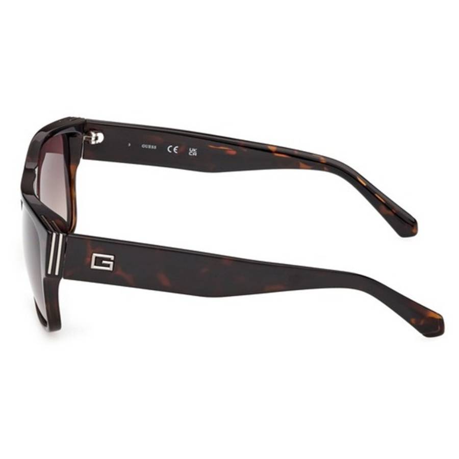 guess brown gradient square men's sunglasses gu00277 52f 58 guess brown gradient square men's sunglasses gu00277 52f 58