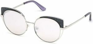 Home guess by marciano light grey cat eye ladies sunglasses gm0796 10z