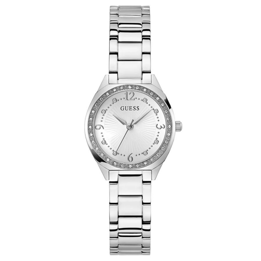 guess charlotte quartz silver dial ladies watch gw0767l1 guess charlotte quartz silver dial ladies watch gw0767l1