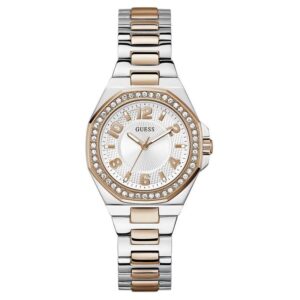 Витрина guess contessa quartz white dial ladies watch gw0877l4